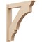 Ekena Millwork 5 1/2-in W x 30-in D x 34-in H Balboa Trad Rough Cedar Woodgrain TimberThane Outlooker, Primed Tan OUTUR055X30X34BOA04RCPR - alternate 1
